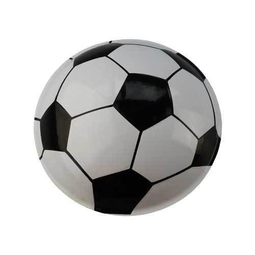 Décor motif ballon de foot, Ø 13 cm