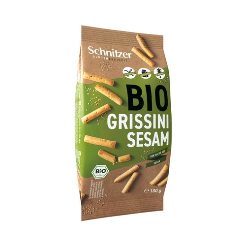 Schnitzer Gressins Bio** "Sésame", sans gluten