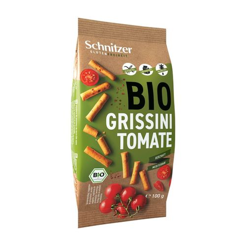 Schnitzer Gressin Bio** "Tomate", sans gluten