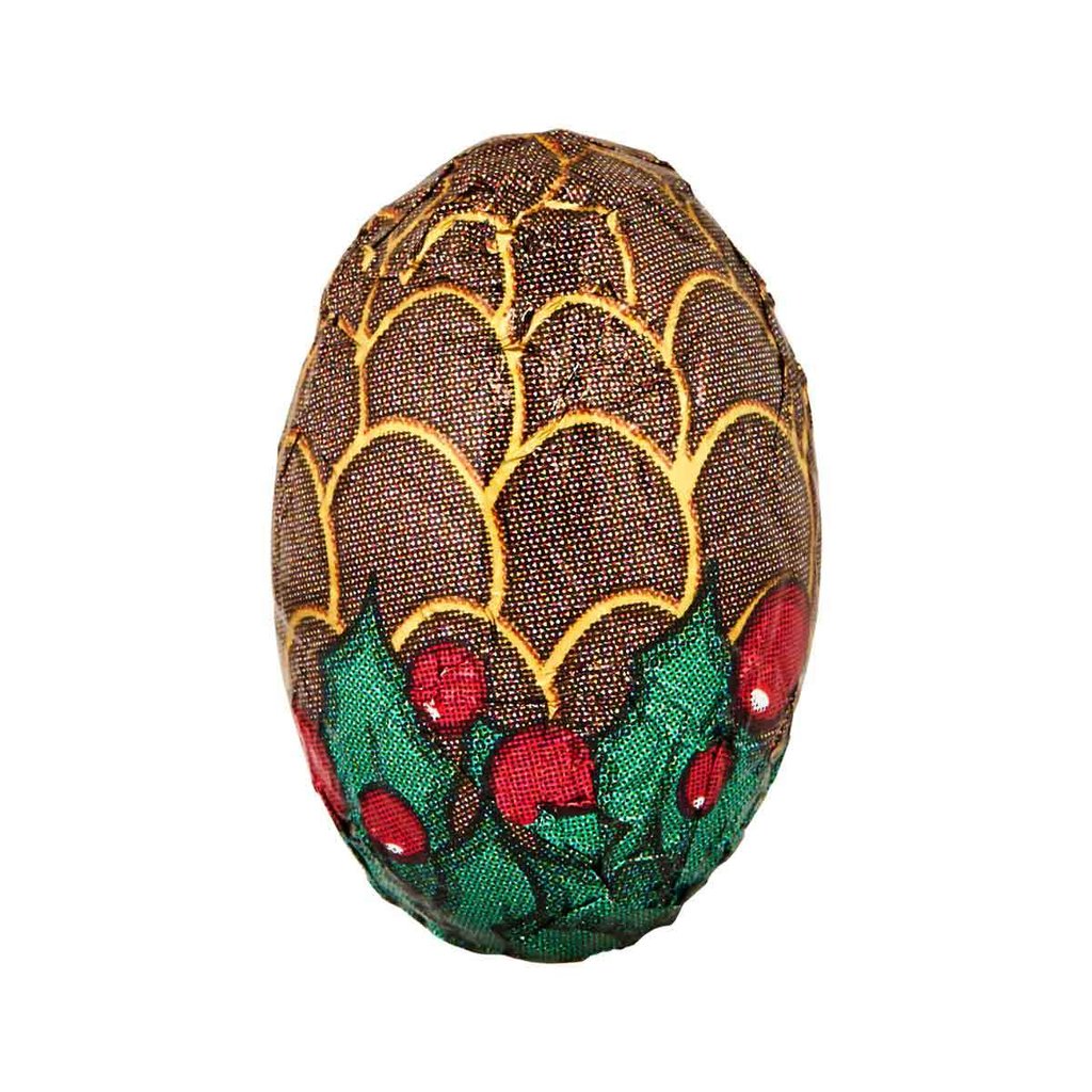 Pomme de pin en chocolat, en boîte