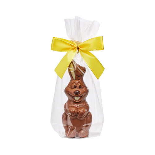 Lapin en choco "Oscar", emballé individ.