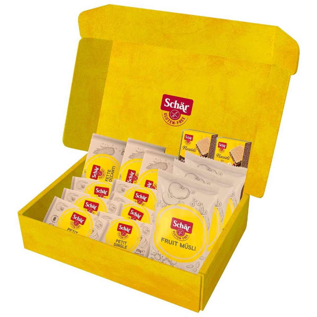 Assortiment "Breakfast Box Schär", sans gluten