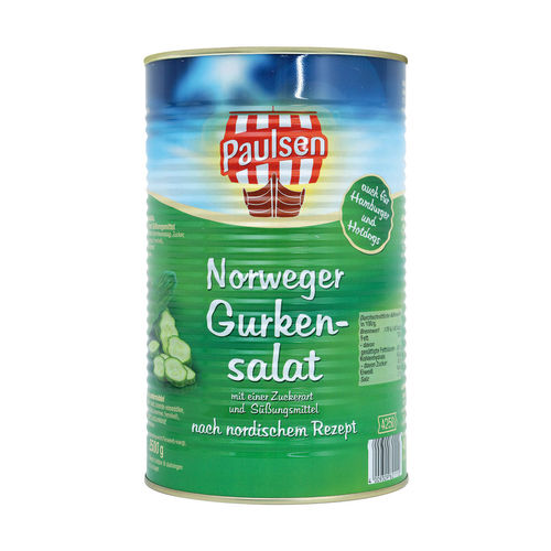 Salade de cornichons norvégienne