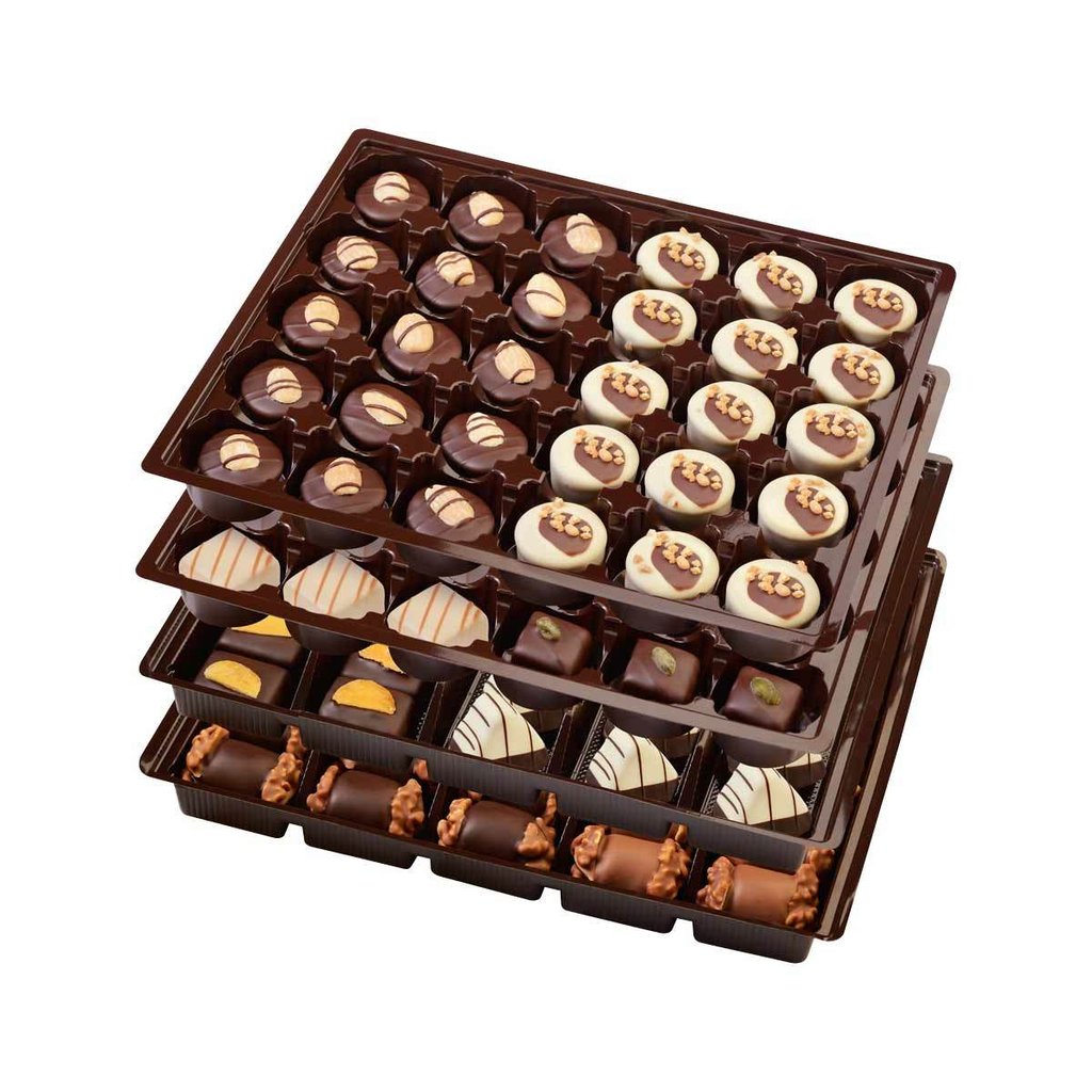 Assortiment de pralinés "Pâte d'amandes"