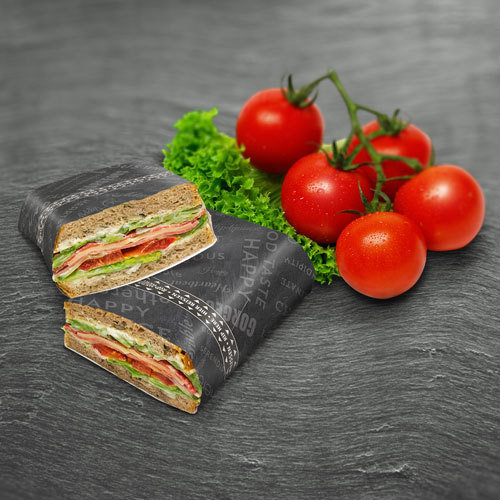Sachet pour sandwiches pain tranché "Blackboard"