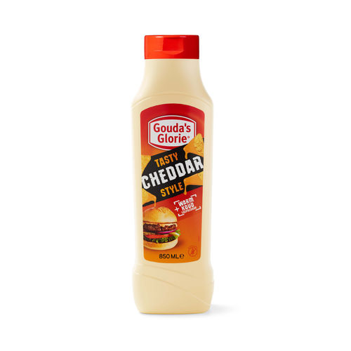 Sauce Gouda´s Glorie Tasty Cheddar Style, végan