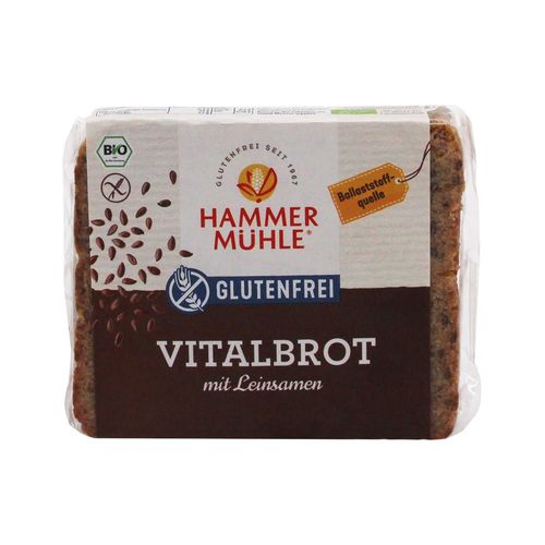 Pain vitalité au lin Bio Hammermühle,sans gluten