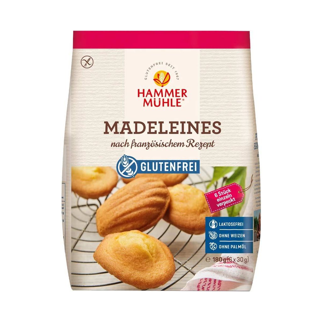 Madeleines Hammermühle, sans gluten