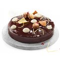 Fond de tarte biscuité rond Pidy, chocolat, 22 cm - 1