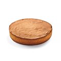 Fond de tarte biscuité rond Pidy, chocolat, 22 cm