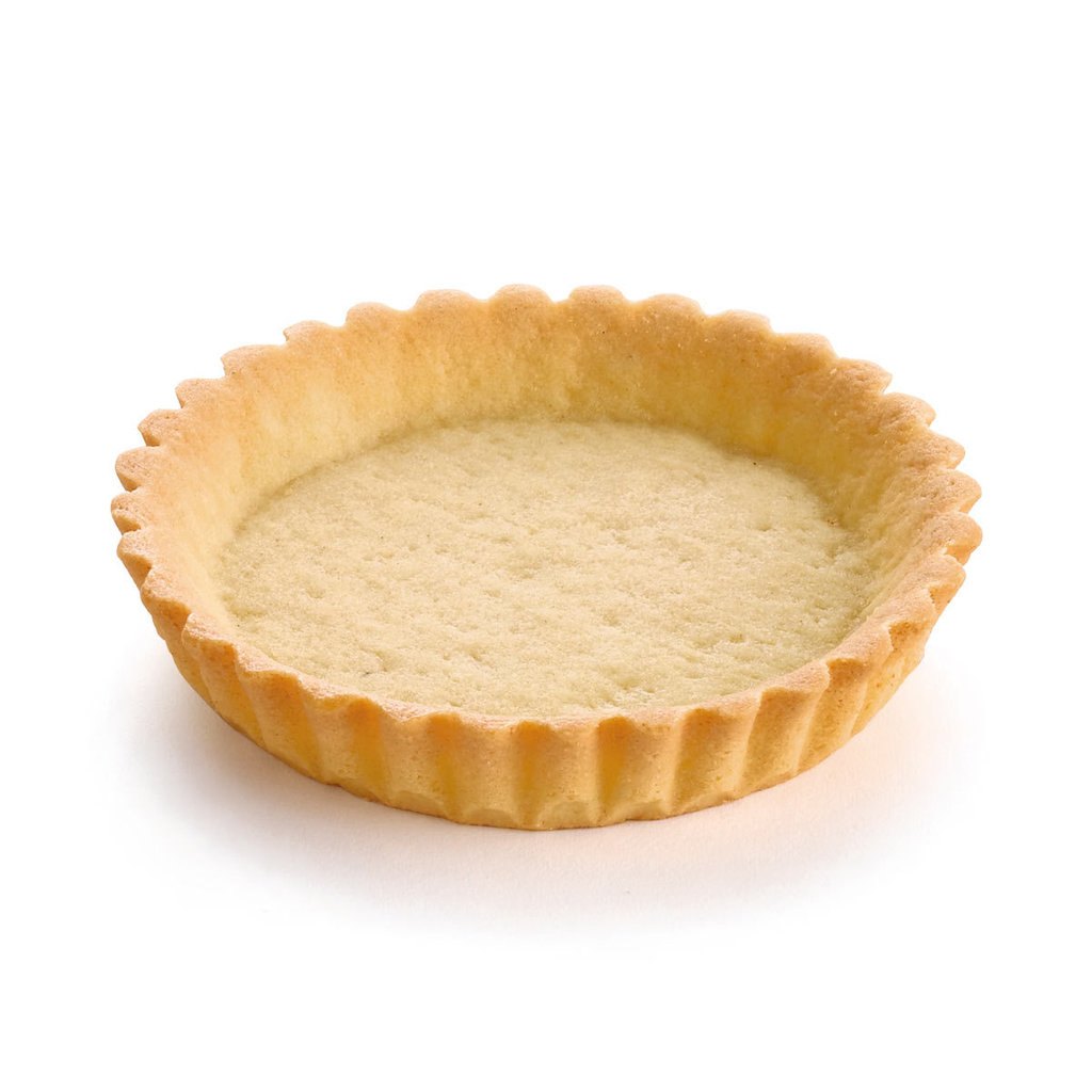 Tartelette striée sablée Pidy, 9 cm, sucrée,végane