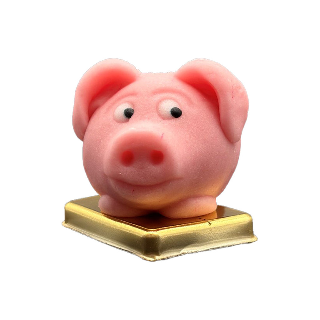 Cochon en pâte d'amandes "Deluxe"