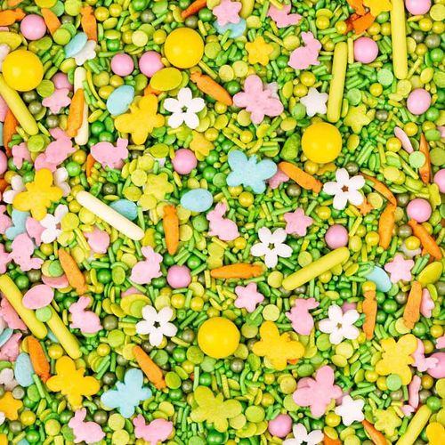 Décor en sucre "Printemps"