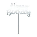 Cake topper "Happy Birthday" taille 1, miroir