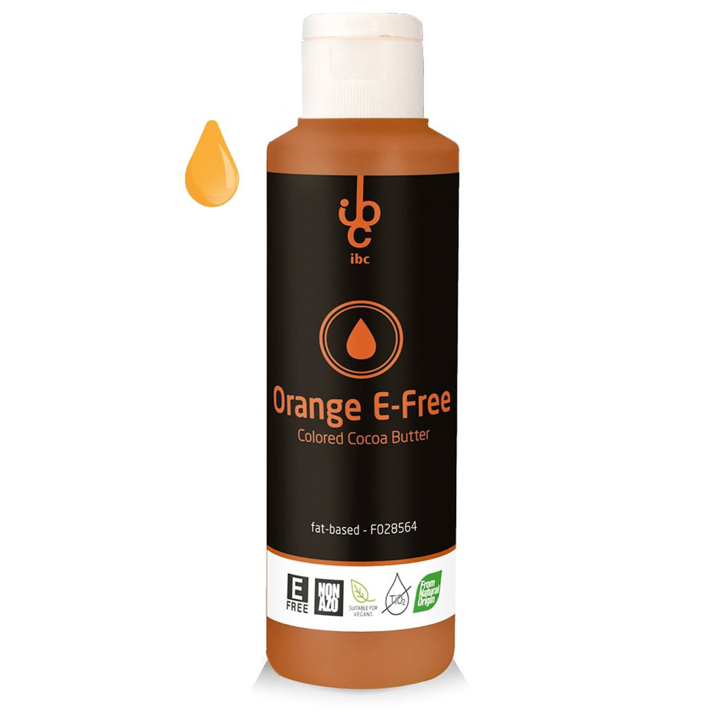 IBC beurre de cacao orange E-free