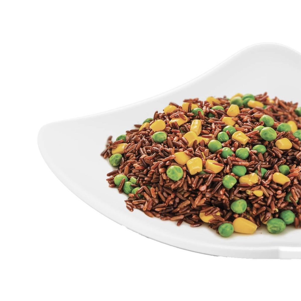 Plat préparé "Riz rouge & légumes", sans gluten