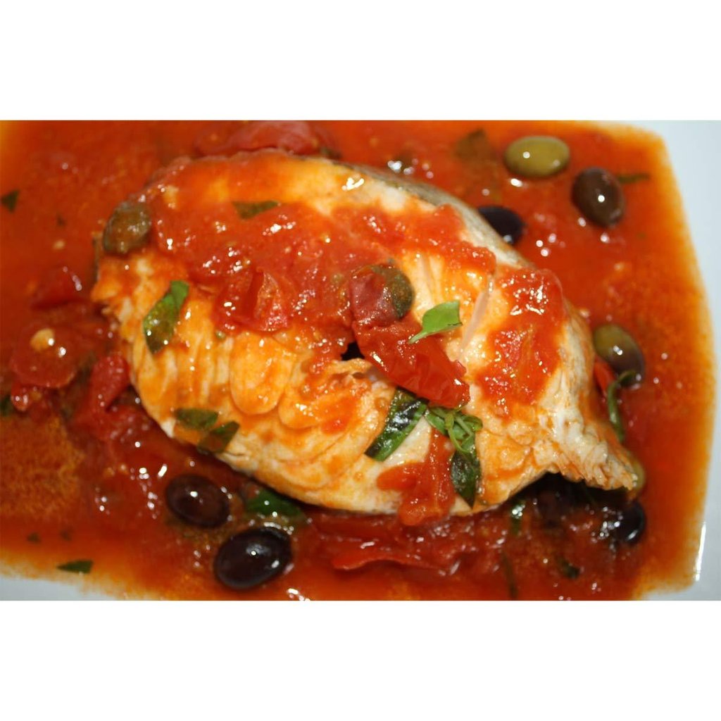 Plat prép. "Cabillaud sauce Messine",sans gluten