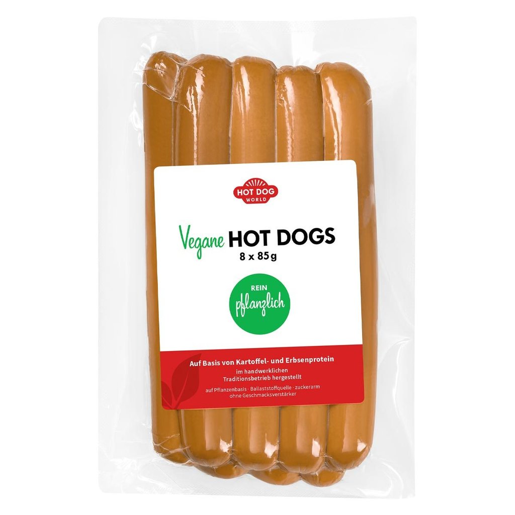 Saucisse jumbo végane pour hot dog
