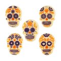 Décors Halloween "Tête de mort", assortis
