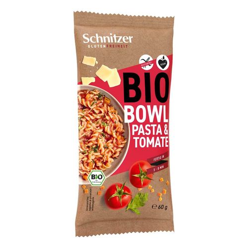 Bol de pâtes Bio Schnitzer "Tomate",sans gluten
