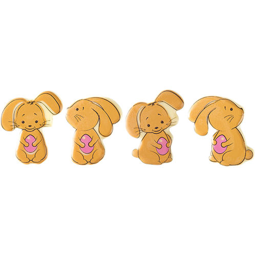 Décor en chocolat "Lapin de Pâques"