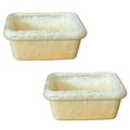 Gaufrette individuelle, rectangulaire