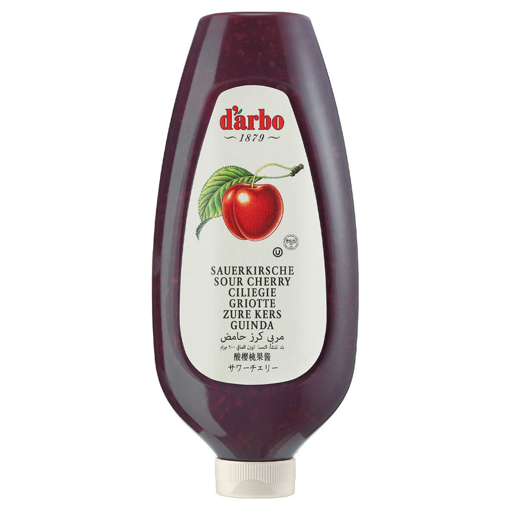 Pâte à tartiner cerises Darbo, 900 g