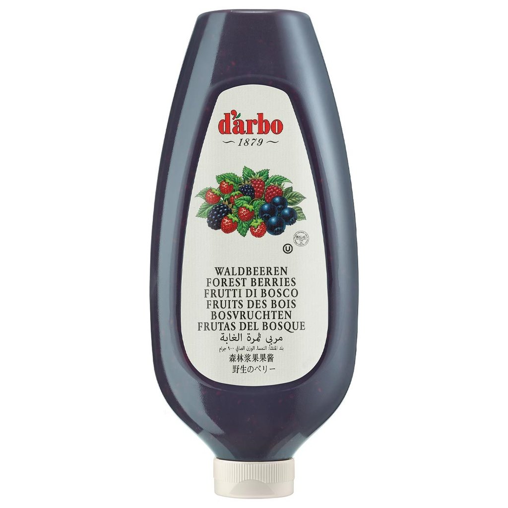 Pâte à tartiner fruits des bois Darbo, 900 g