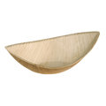 Barquette en feuilles de palmier, 11,5 x 6 x 2 cm