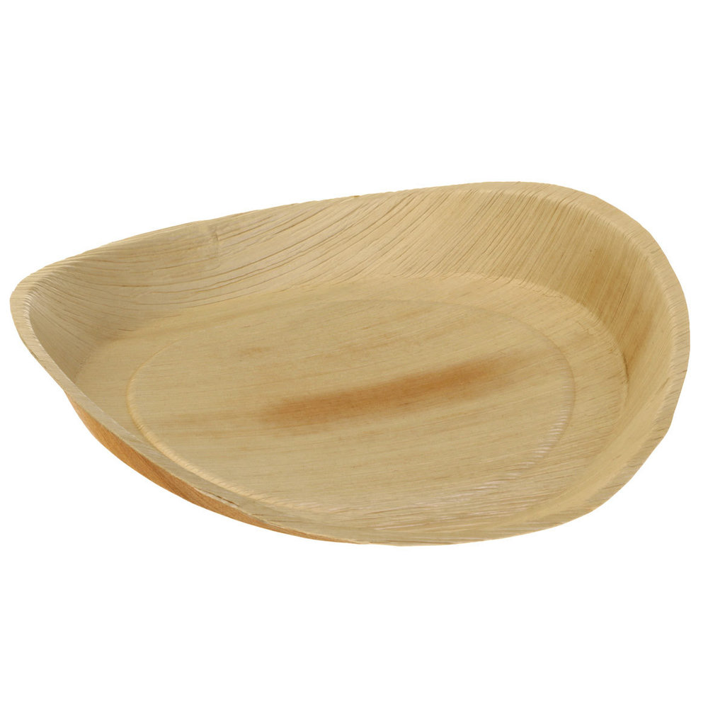 Assiette en feuilles de palmier, Ø 30 x 3 cm