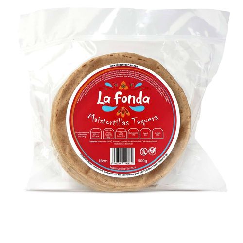 Tortilla de maïs jaune "Taquera", Ø 12 cm 500 g