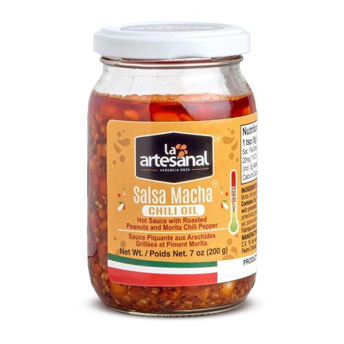Sauce Macha "cacahuètes et chili Morita", 200 g