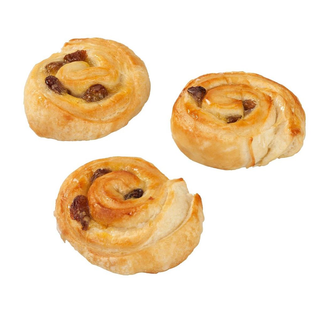 Mini pain au raisin au beurre 24 %