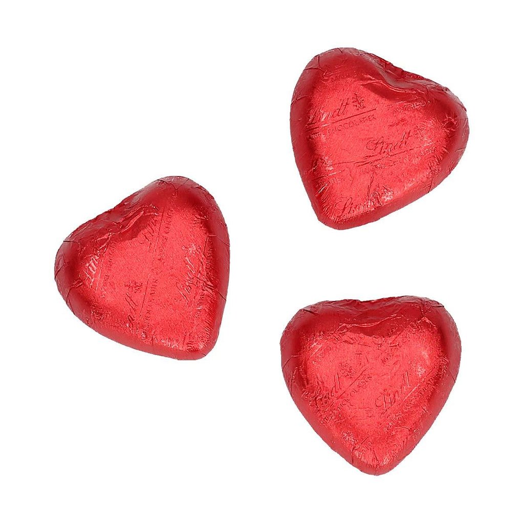 Chocolat au lait Lindt "Coeur rouge", 2,5 kg
