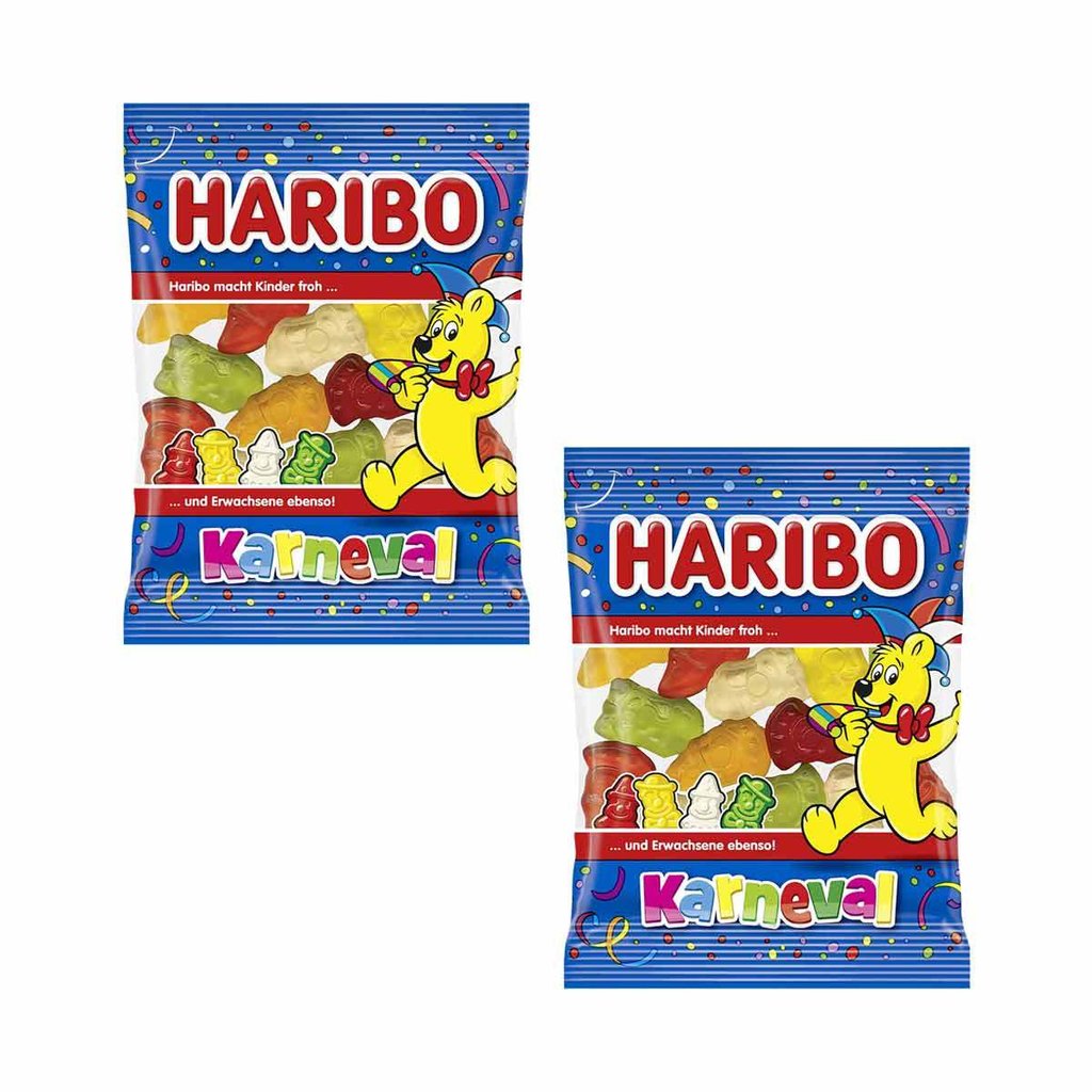Bonbons Haribo pour Mardi-Gras