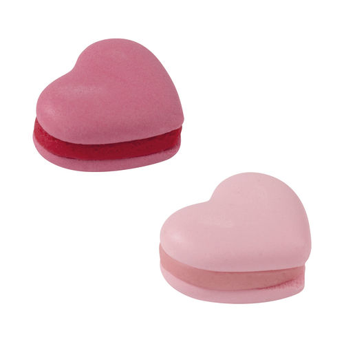 Macarons coeur, 2 sortes