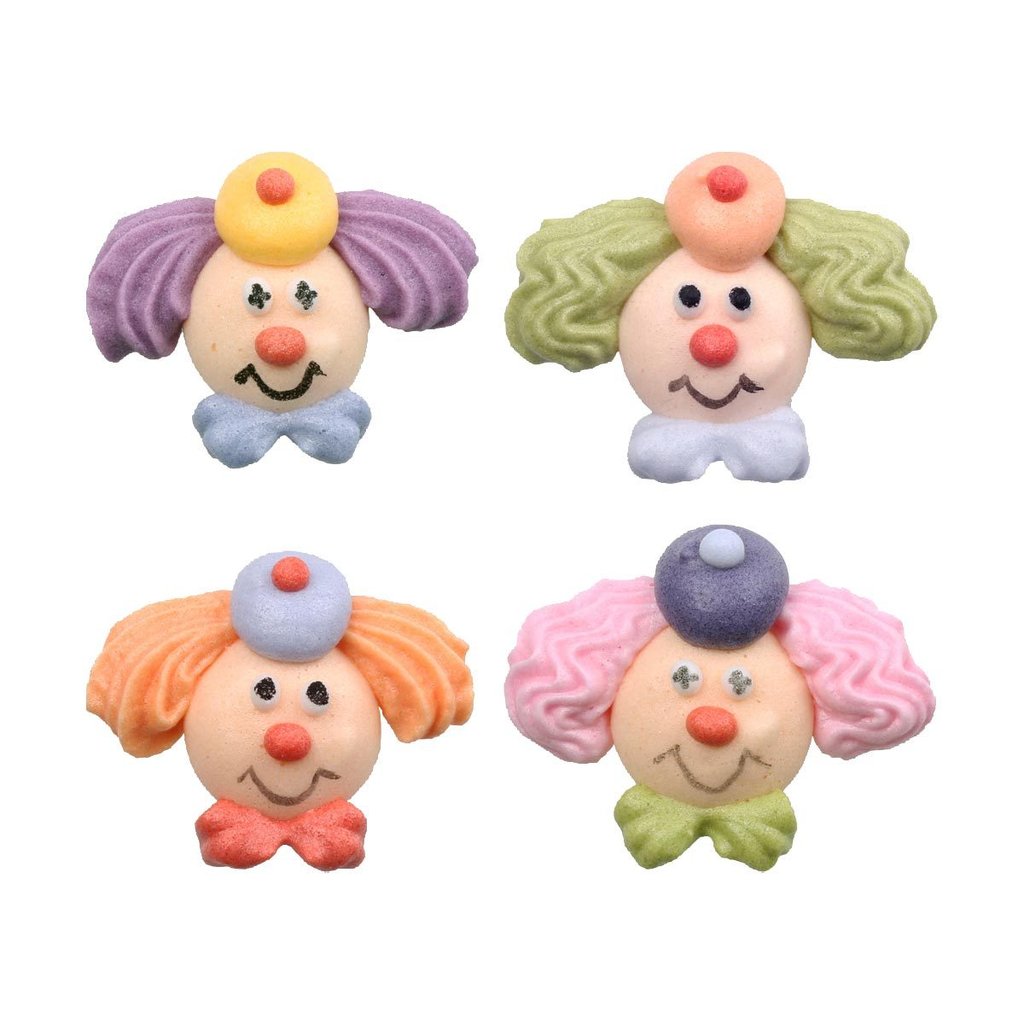 Décor en sucre "Clowns"