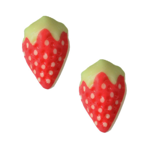 Décor en chocolat "Fraise"