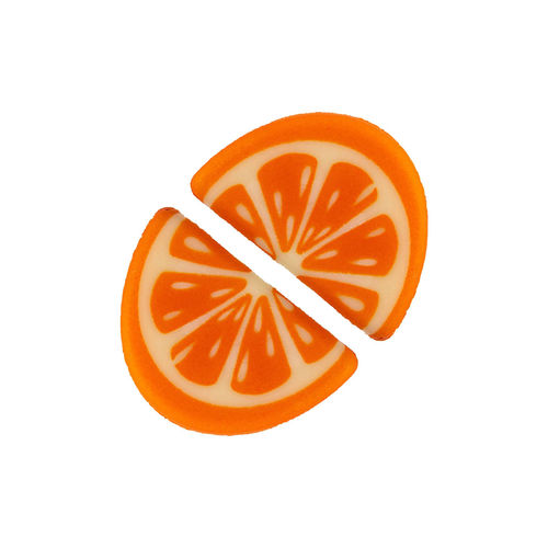 Décor en chocolat "Orange"