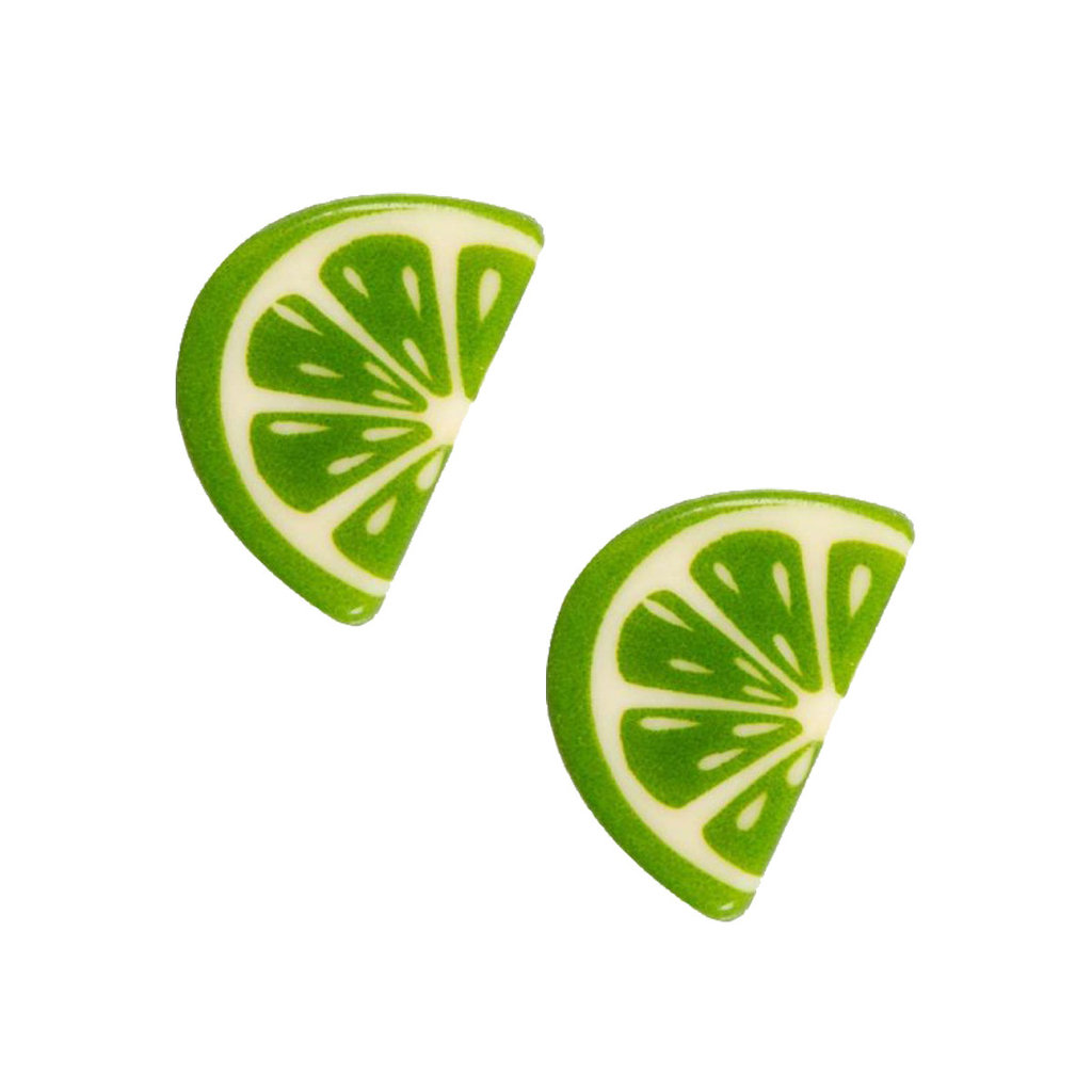 Décor en chocolat "Citron vert"