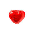 Coeur en relief, rouge