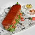 Brioche bretzel Hot Dog XL, prête à l'emploi - 1