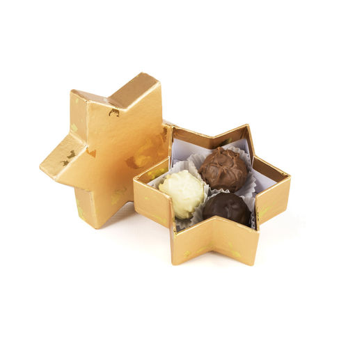 Assortiment de pralinés "Etoile dorée", 37,5g