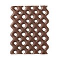 Décor en chocolat "Grille rectangulaire"