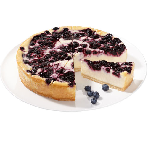 Cheesecake suprême Blueberry, prédécoupé