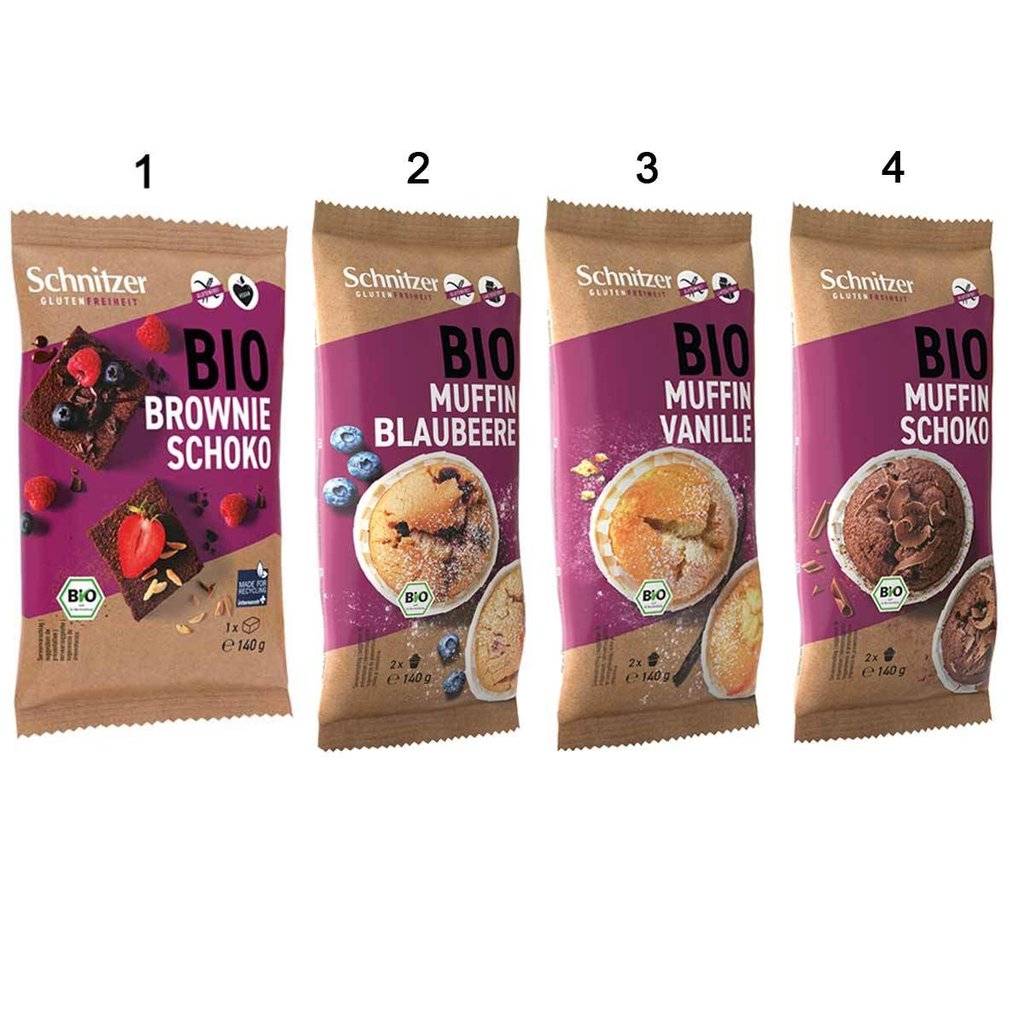 Assortiment Bio** "Tentation sucrée", sans gluten