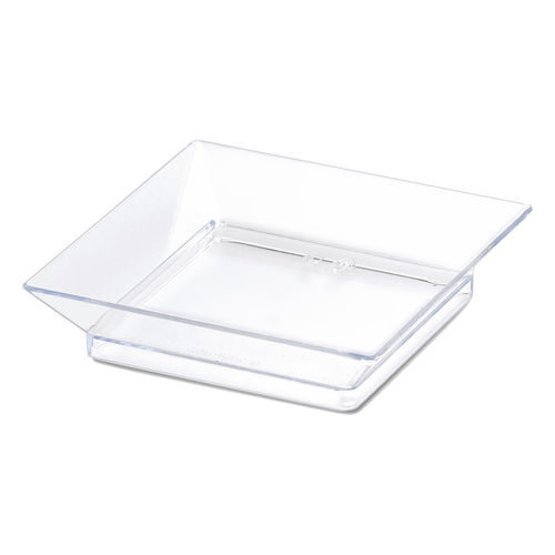 Verrine "Cubique", petit modèle, transparent