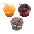 Assortiment mini-muffins, 3 sortes