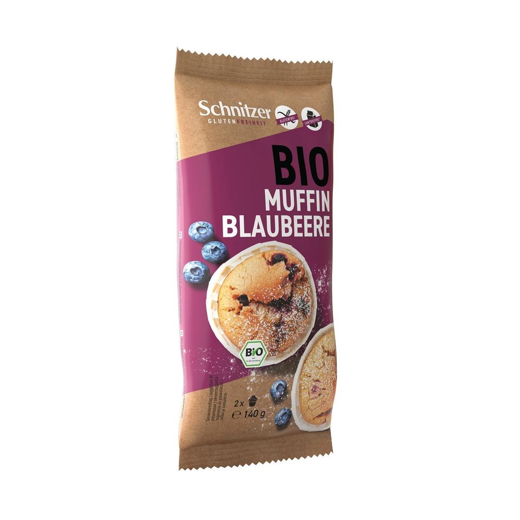 Schnitzer Muffin Bio** "Myrtilles", sans gluten