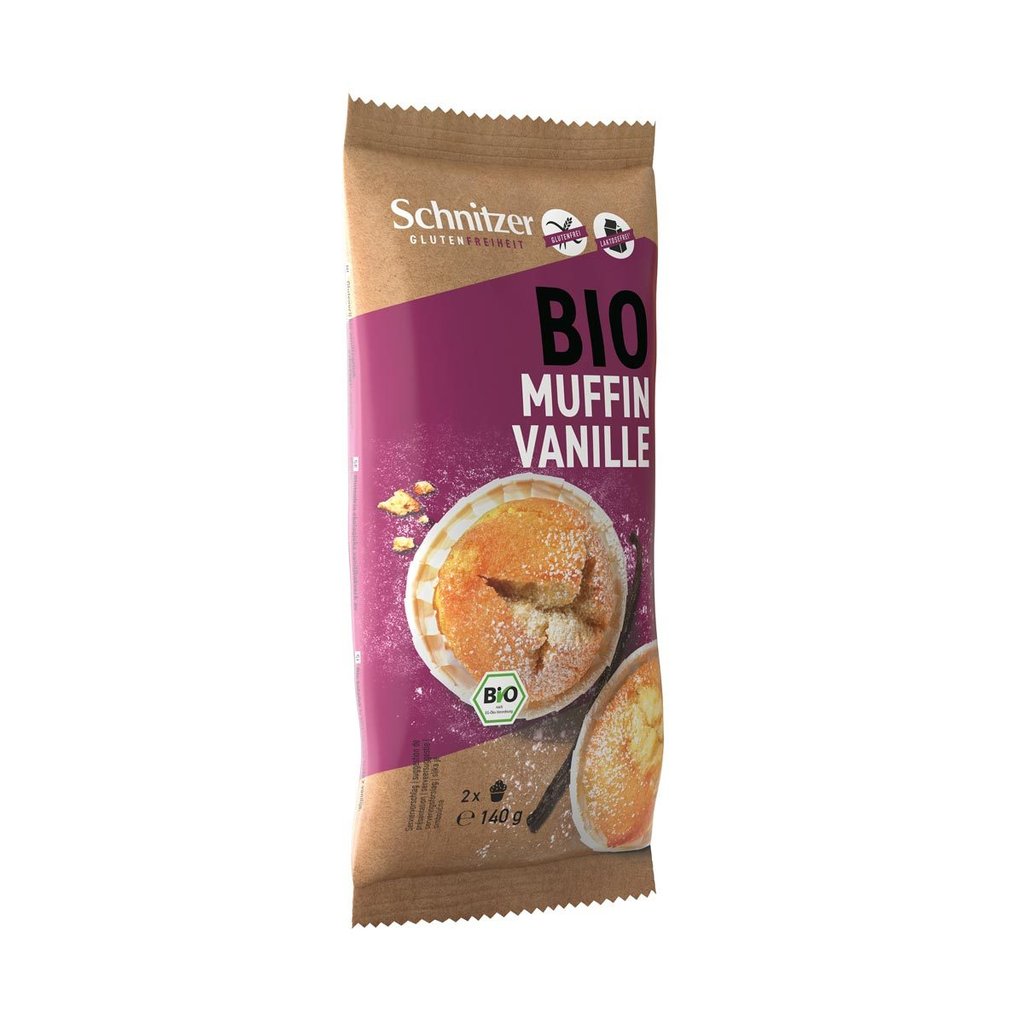 Schnitzer Muffin Bio** "Vanille", sans gluten